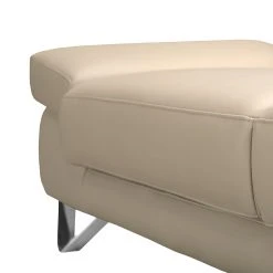 Loftscape Sofa Silvano (3-Sitzer) Echtleder Beige - Kopfstütze verstellbar -Wohnzimmermöbel boutique en ligne sofa silvano 3 sitzer echtleder beige 447084