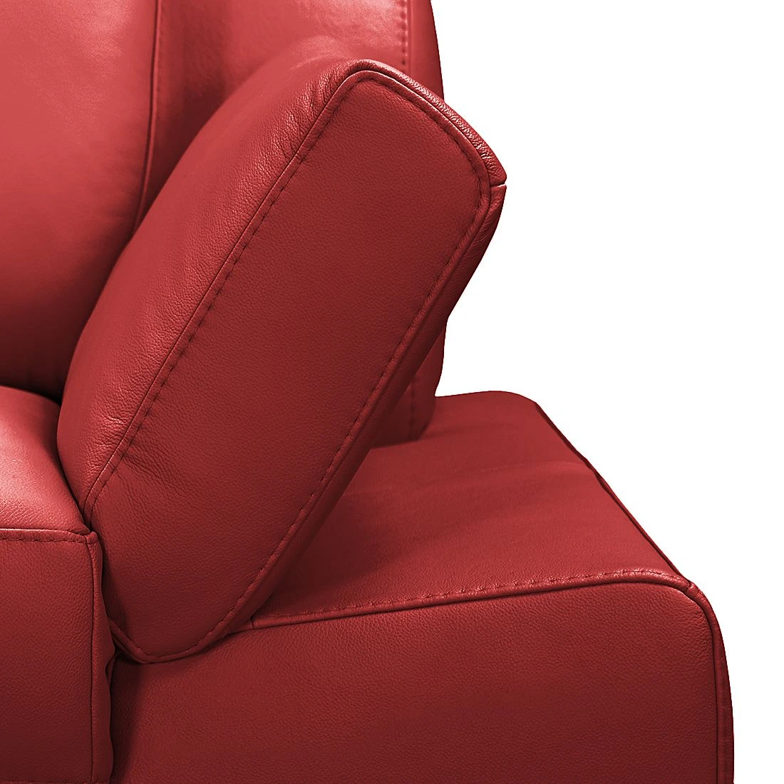 Loftscape Sofa Silvano (3-Sitzer) Echtleder - Kaminrot - Keine Funktion 2 Loftscape Sofa Silvano (3-Sitzer) Echtleder - Kaminrot - Keine Funktion – Bild 2