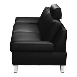 Loftscape Sofa Silvano (3-Sitzer) Echtleder - Schwarz - Kopfstütze verstellbar -Wohnzimmermöbel boutique en ligne sofa silvano 3 sitzer echtleder schwarz 444168