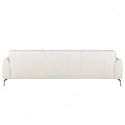 Fredriks Sofa Sisto II (3-Sitzer) Echtleder - Weiß -Wohnzimmermöbel boutique en ligne sofa sisto ii 3 sitzer echtleder weiss 3609357