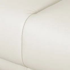 Fredriks Sofa Sisto II (3-Sitzer) Echtleder - Weiß -Wohnzimmermöbel boutique en ligne sofa sisto ii 3 sitzer echtleder weiss 3609377