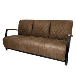 Ars manufacti Polstergarnitur Straid (3-2-1) - Cubanit -Wohnzimmermöbel boutique en ligne sofa straid 3 sitzer antiklederlook cubanit 4863712