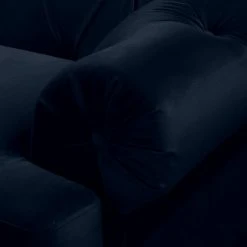 Jack & Alice Sofa Thory (2-Sitzer) - Dunkelblau -Wohnzimmermöbel boutique en ligne sofa thory 2 sitzer samt dunkelblau 4896500