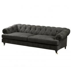 Ars manufacti Sofa Thory (3-Sitzer) - Dunkelbraun
