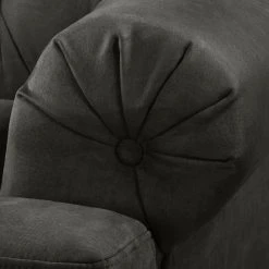 Ars manufacti Sofa Thory (3-Sitzer) - Dunkelbraun -Wohnzimmermöbel boutique en ligne sofa thory 3 sitzer antiklederlook dunkelbraun 4894808