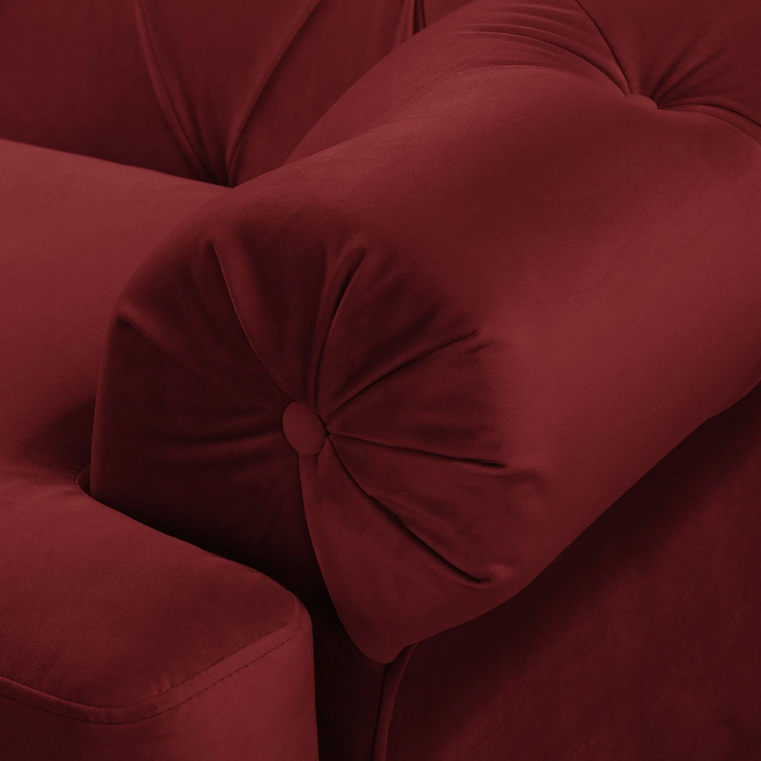 Jack & Alice Sofa Thory (3-Sitzer) - Rot 7 Jack & Alice Sofa Thory (3-Sitzer) - Rot – Bild 7