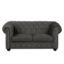Jack & Alice Sofa Torquay I (2-Sitzer) Microfaser - Grau -Wohnzimmermöbel boutique en ligne sofa torquay i 2 sitzer microfaser grau 4649956