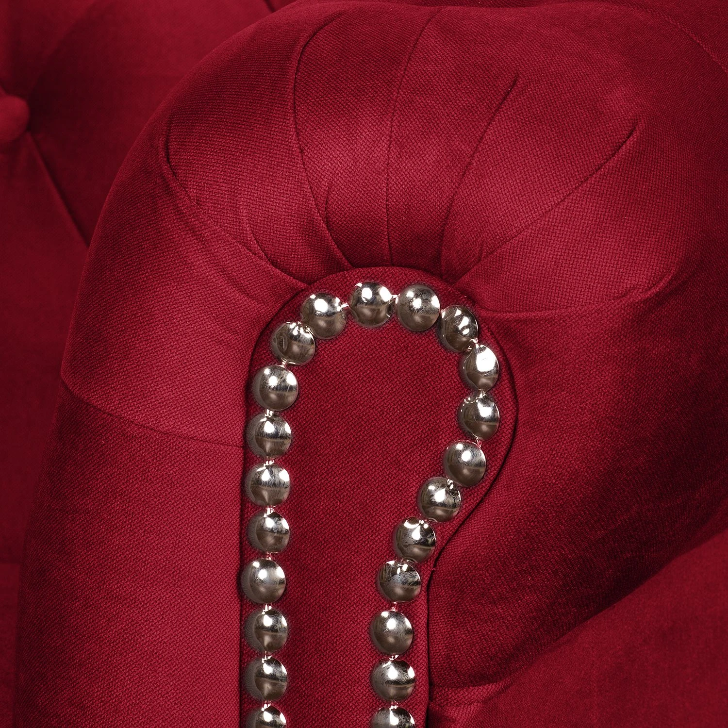 Jack & Alice Polstergarnitur Torquay II (3-2) - Microfaser - Rot 7 Jack & Alice Polstergarnitur Torquay II (3-2) - Microfaser - Rot – Bild 7