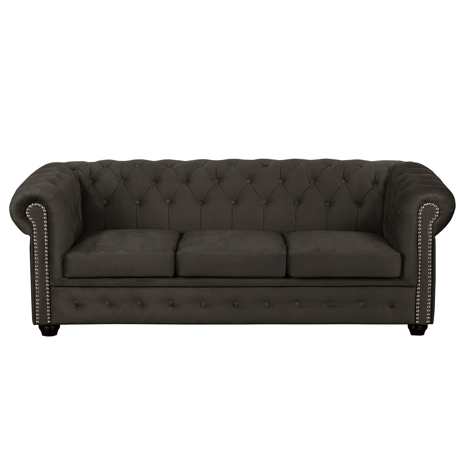 Jack & Alice Sofa Torquay II (3-Sitzer) Microfaser - Kokosnuss Braun 3 Jack & Alice Sofa Torquay II (3-Sitzer) Microfaser - Kokosnuss Braun – Bild 3