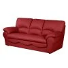 Modoform Sofa Torsby (3-Sitzer) Echtleder - Rot