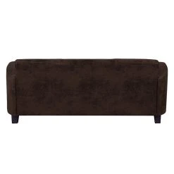 Ars manufacti Sofa Tullow (3-Sitzer) - Antiklederoptik Dunkelbraun -Wohnzimmermöbel boutique en ligne sofa tullow 3 sitzer antiklederoptik dunkelbraun 437554