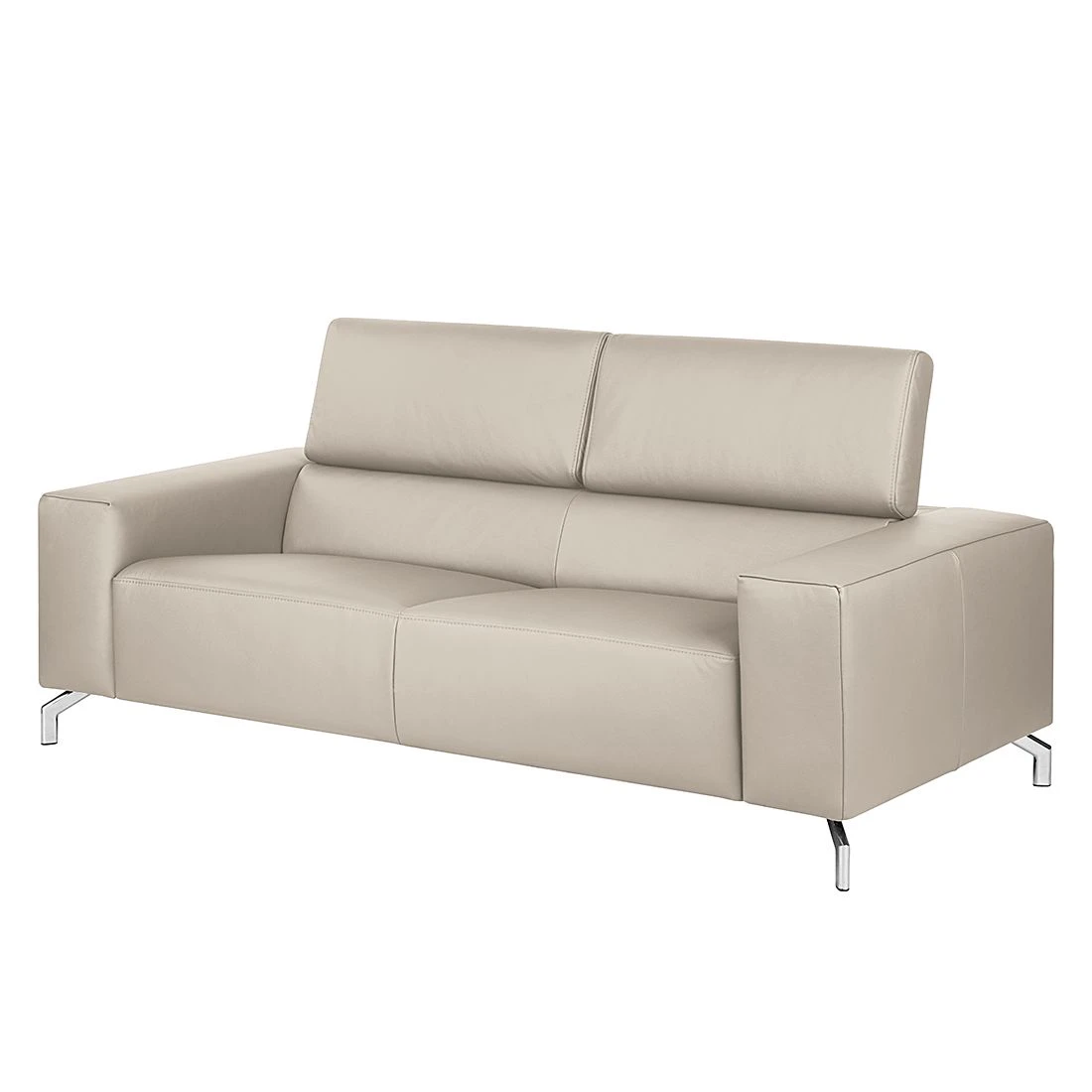 Loftscape Sofa Varberg (2,5-Sitzer) Echtleder - Taupe 1 Loftscape Sofa Varberg (2,5-Sitzer) Echtleder - Taupe