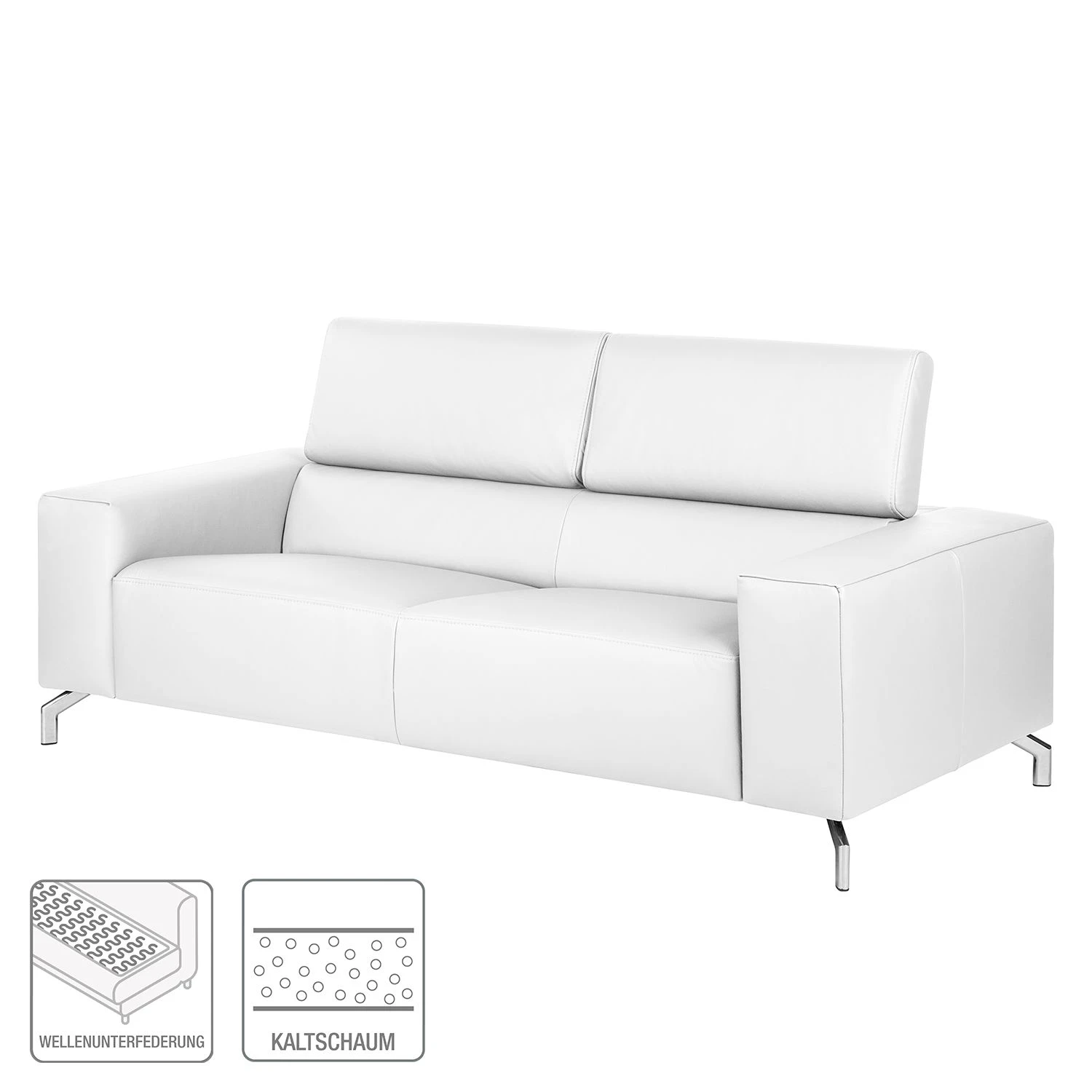 Fredriks Sofa Varberg (2,5-Sitzer) - Kunstleder 2 Fredriks Sofa Varberg (2,5-Sitzer) - Kunstleder – Bild 2