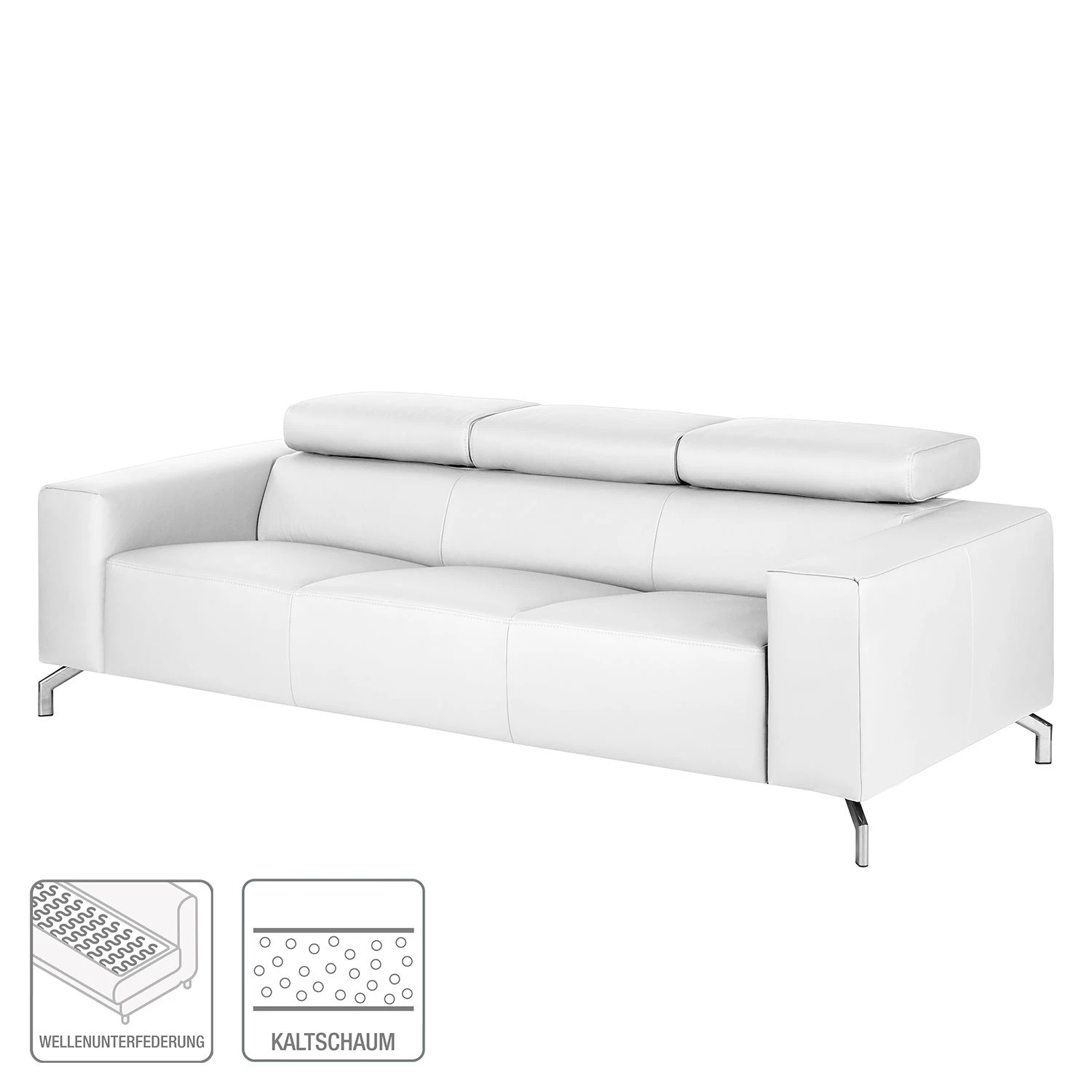 Fredriks Sofa Varberg (3-Sitzer) - Kunstleder 2 Fredriks Sofa Varberg (3-Sitzer) - Kunstleder – Bild 2