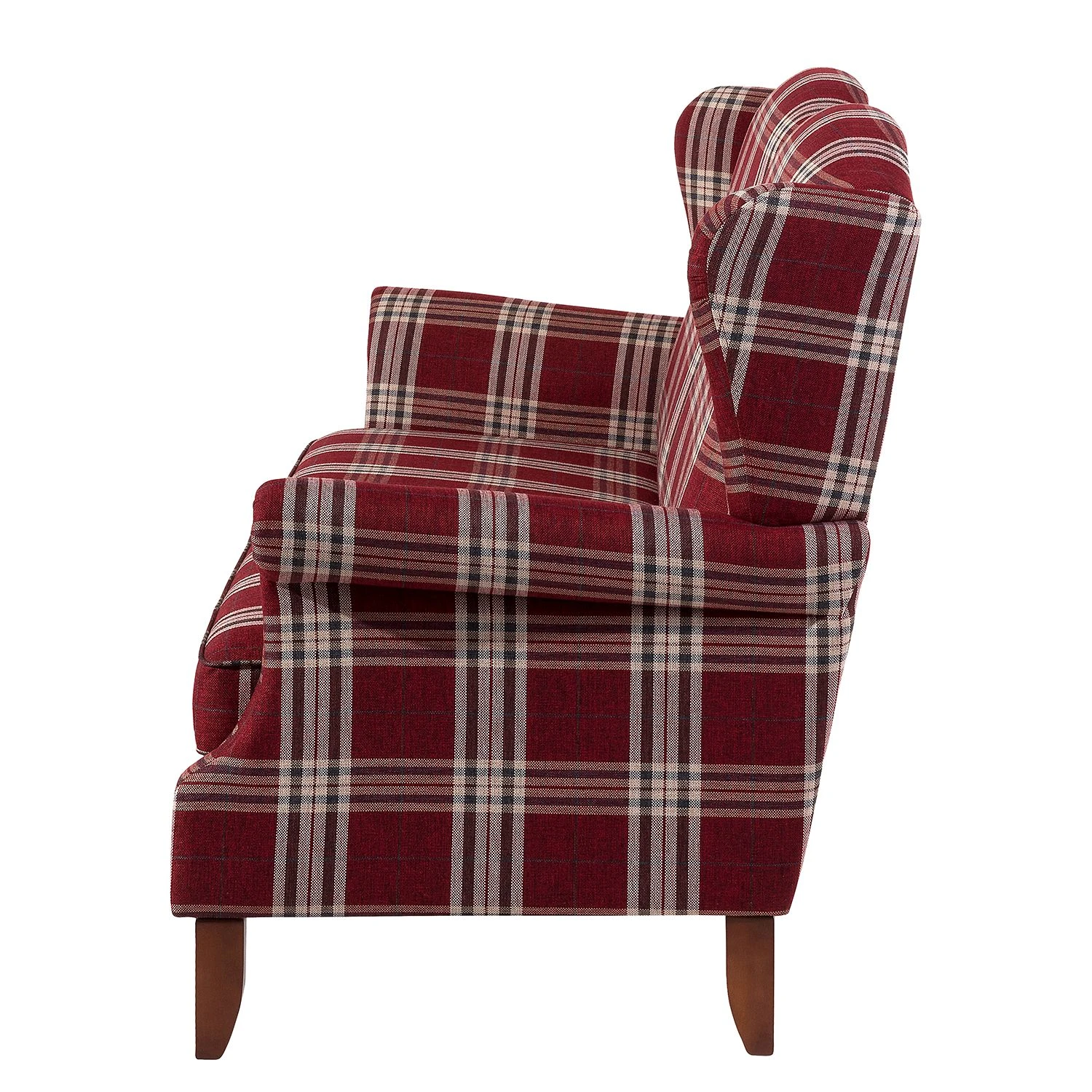 Max Winzer Sofa Verita (2,5-Sitzer) - Strukturstoff - Rot kariert 5 Max Winzer Sofa Verita (2,5-Sitzer) - Strukturstoff - Rot kariert – Bild 5