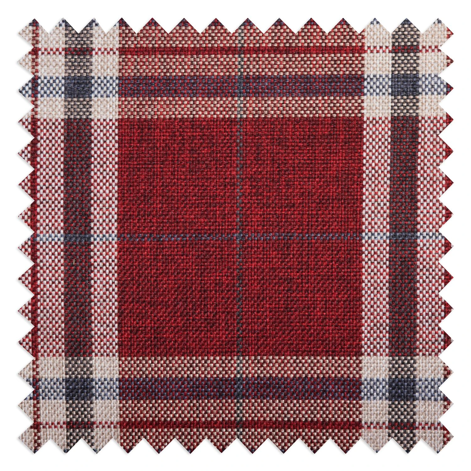 Max Winzer Sofa Verita (2,5-Sitzer) - Strukturstoff - Rot kariert 12 Max Winzer Sofa Verita (2,5-Sitzer) - Strukturstoff - Rot kariert – Bild 12