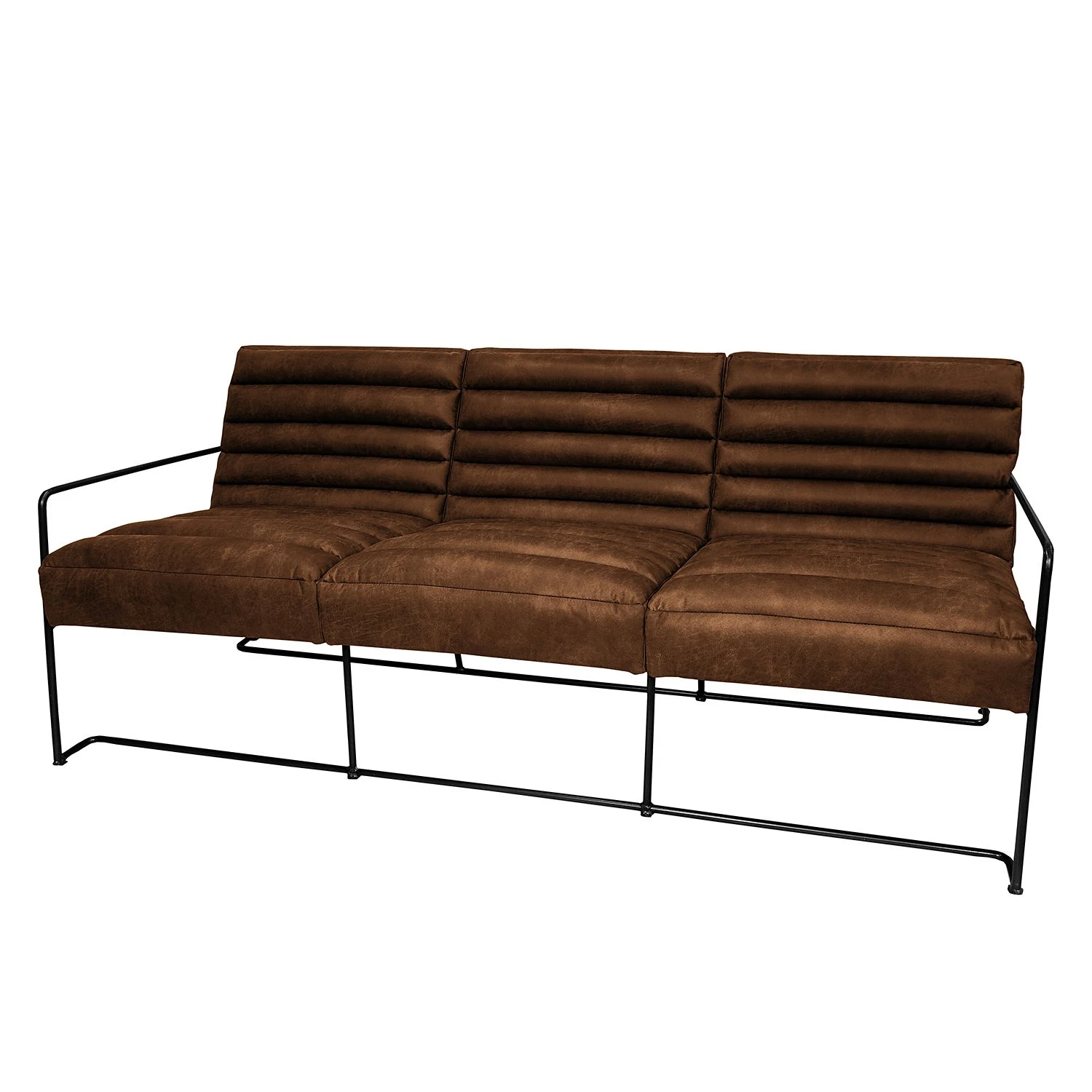 Ars manufacti Sofa Voda (3-Sitzer) - Mittelbraun 1 Ars manufacti Sofa Voda (3-Sitzer) - Mittelbraun