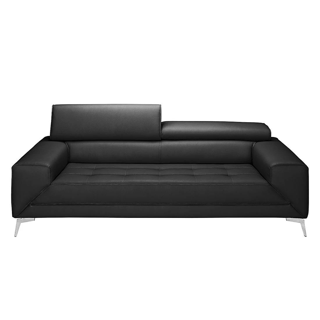 Loftscape Sofa Walden (3-Sitzer) Kunstleder - Schwarz 1 Loftscape Sofa Walden (3-Sitzer) Kunstleder - Schwarz