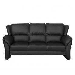 Nuovoform Sofa Windom (3-Sitzer) - Kunstleder - Schwarz -Wohnzimmermöbel boutique en ligne sofa windom 3 sitzer kunstleder schwarz 4087940 1