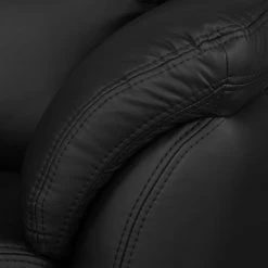 Nuovoform Polstergarnitur Windom (3-2) - Kunstleder - Schwarz -Wohnzimmermöbel boutique en ligne sofa windom 3 sitzer kunstleder schwarz 4087964 2