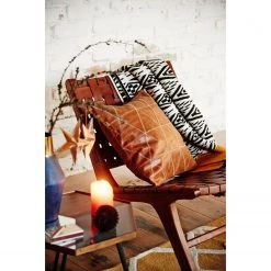 Eva Padberg Collection Stuhl Bourbourg I - Echtleder / Teak massiv - Teak -Wohnzimmermöbel boutique en ligne stuhl bourbourg teak massiv echtleder 3630257