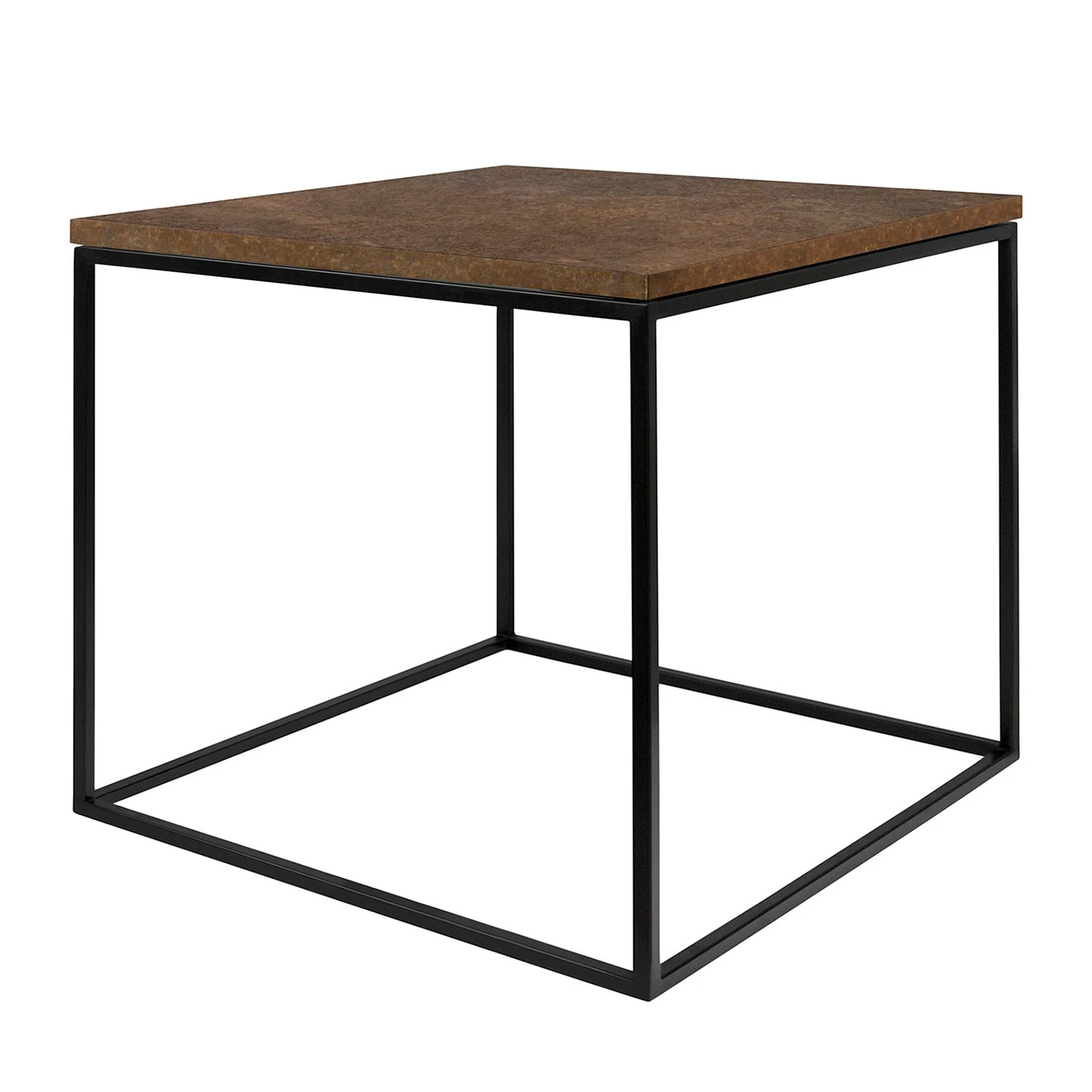 Temahome Beistelltisch Levroux - Rostbraun 1 Temahome Beistelltisch Levroux - Rostbraun