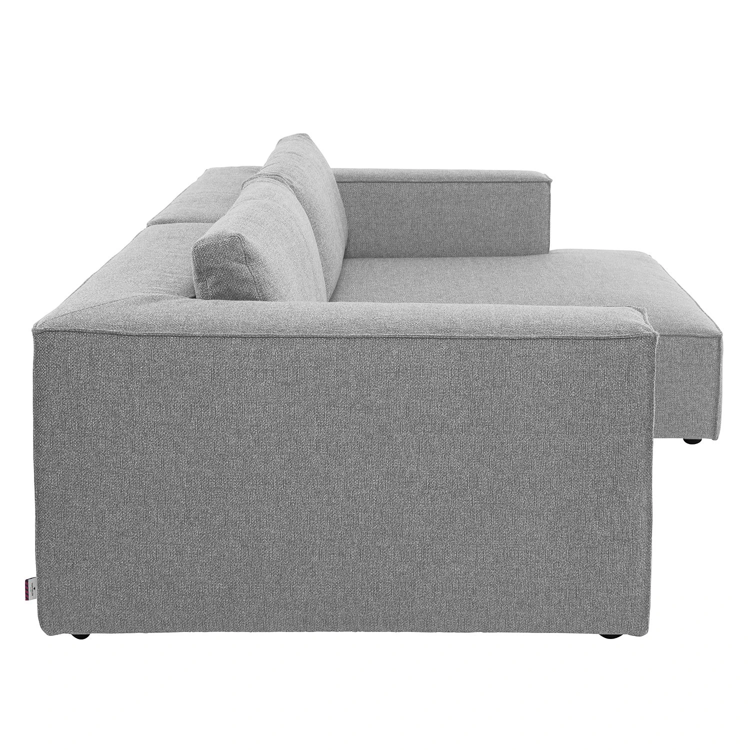 Tom Tailor Ecksofa Big Cube Style Webstoff - Stoff TBO: 29 moody grey - Longchair davorstehend rechts 6 Tom Tailor Ecksofa Big Cube Style Webstoff - Stoff TBO: 29 moody grey - Longchair davorstehend rechts – Bild 6