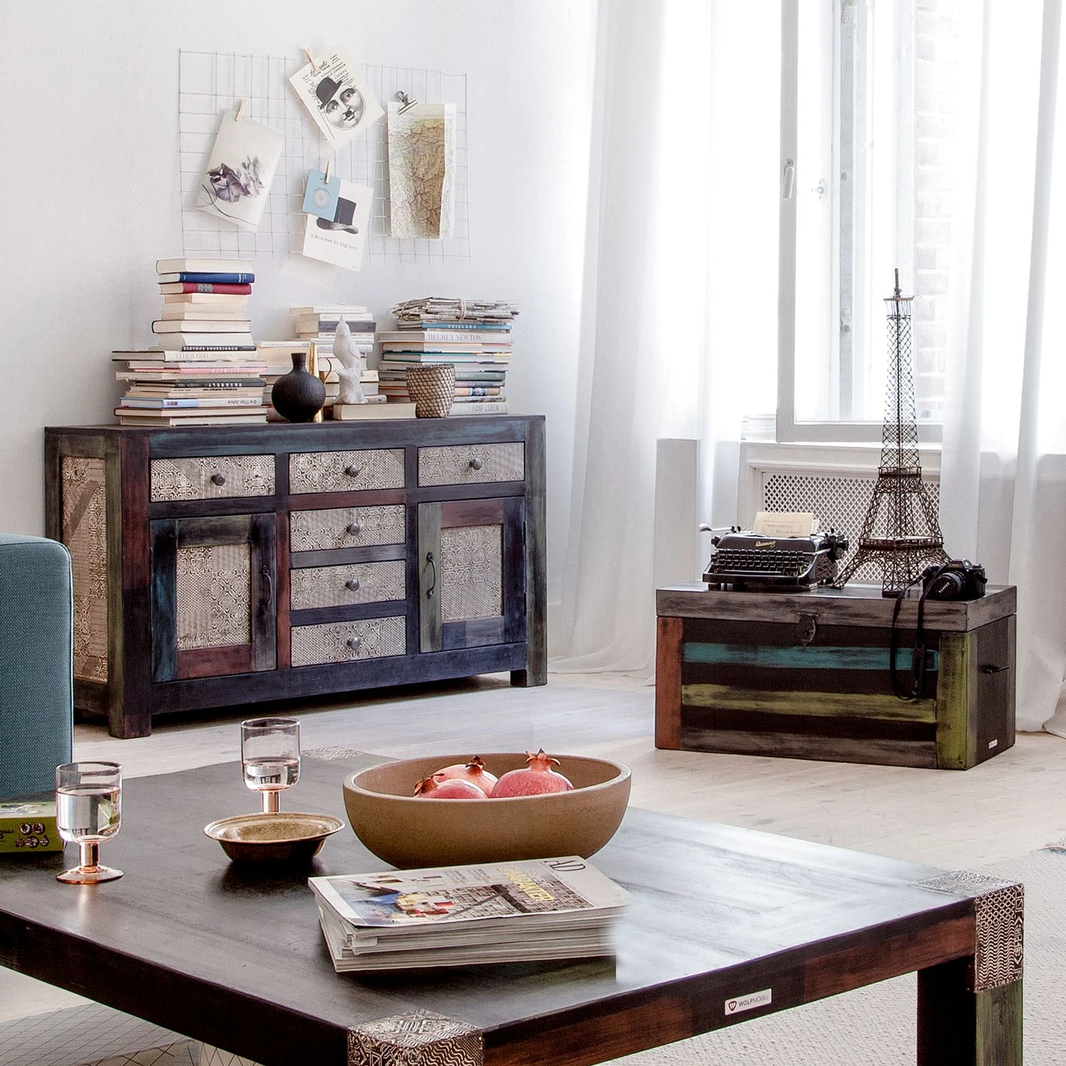 Wolf-Möbel Truhe Goa - Mango Dunkelbraun 4 Wolf-Möbel Truhe Goa - Mango Dunkelbraun – Bild 4