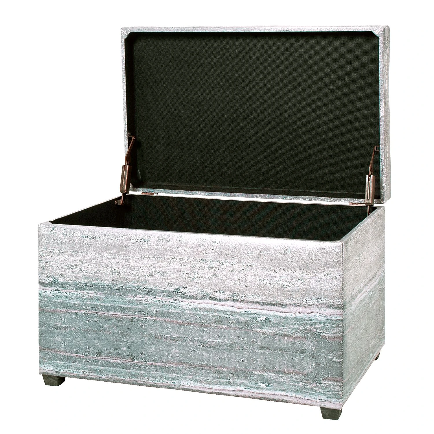 Home Design Truhe Stone - Kunstleder - Hellgrau 2 Home Design Truhe Stone - Kunstleder - Hellgrau – Bild 2