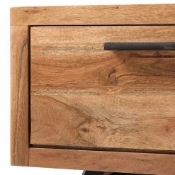 Ars manufacti TV-Lowboard Amla II - Akazie massiv / Metall - Akazie / Anthrazit -Wohnzimmermöbel boutique en ligne tv lowboard amla ii akazie massiv metall akazie anthrazit 4947004