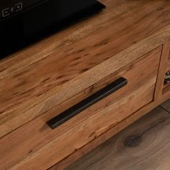 Ars manufacti TV-Lowboard Amla II - Akazie massiv / Metall - Akazie / Anthrazit -Wohnzimmermöbel boutique en ligne tv lowboard amla ii akazie massiv metall akazie anthrazit 5006124