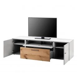 GWINNER TV-Lowboard Anzio I - Matt Weiß / Balkeneiche -Wohnzimmermöbel boutique en ligne tv lowboard anzio i 4524392