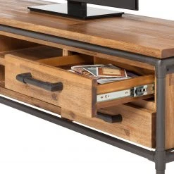 Ars manufacti TV-Lowboard Atelier I - Akazie teilmassiv -Wohnzimmermöbel boutique en ligne tv lowboard atelier i akazie teilmassiv 1832778