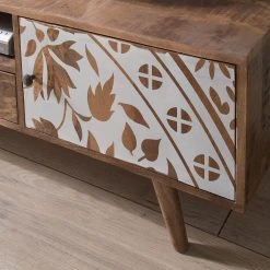 Ars manufacti TV-Lowboard Rygge II - Mango massiv -Wohnzimmermöbel boutique en ligne tv lowboard bloomingville ii mango massiv 5206100