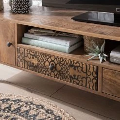 Ars manufacti TV-Lowboard Rygge II - Mango massiv -Wohnzimmermöbel boutique en ligne tv lowboard bloomingville ii mango massiv 5206104