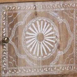 Ars manufacti TV-Lowboard Curenna - Mango teilmassiv - Mango / Braun -Wohnzimmermöbel boutique en ligne tv lowboard curenna mango teilmassiv 4419368