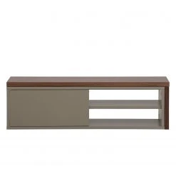 Temahome TV-Lowboard Echo - Grau / Walnuss -Wohnzimmermöbel boutique en ligne tv lowboard echo weiss walnuss 3955168
