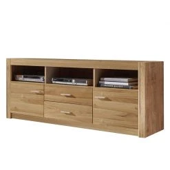 Naturoo Wohnwand Floriano I (4-teilig) - Asteiche / Asteiche Dekor -Wohnzimmermöbel boutique en ligne tv lowboard floriano ii inkl beleuchtung asteiche asteiche dekor 4933752