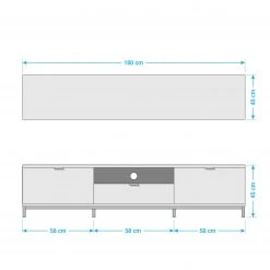 Studio Copenhagen TV-Lowboard Harma - Dunkelgrau 27 Studio Copenhagen TV-Lowboard Harma - Dunkelgrau -Wohnzimmermöbel boutique en ligne tv lowboard harma dunkelgrau 5173332