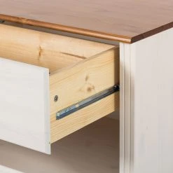 Maison Belfort TV-Lowboard Lillehammer I - Kiefer massiv - Kiefer Weiß / Kiefer Honig 16 Maison Belfort TV-Lowboard Lillehammer I - Kiefer massiv - Kiefer Weiß / Kiefer Honig -Wohnzimmermöbel boutique en ligne tv lowboard lillehammer i kiefer massiv weiss kiefer 1649814