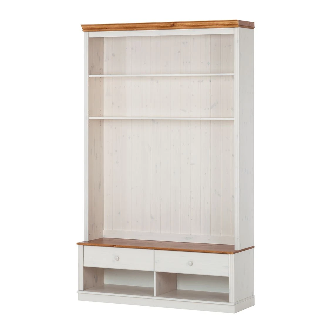 Maison Belfort TV-Wand Lillehammer I - Kiefer massiv - Kiefer Weiß / Kiefer Honig 9 Maison Belfort TV-Wand Lillehammer I - Kiefer massiv - Kiefer Weiß / Kiefer Honig – Bild 9