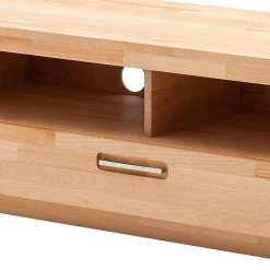 Ars Natura TV-Lowboard Majona III - Kernbuche massiv -Wohnzimmermöbel boutique en ligne tv lowboard majona kernbuche massiv 982086