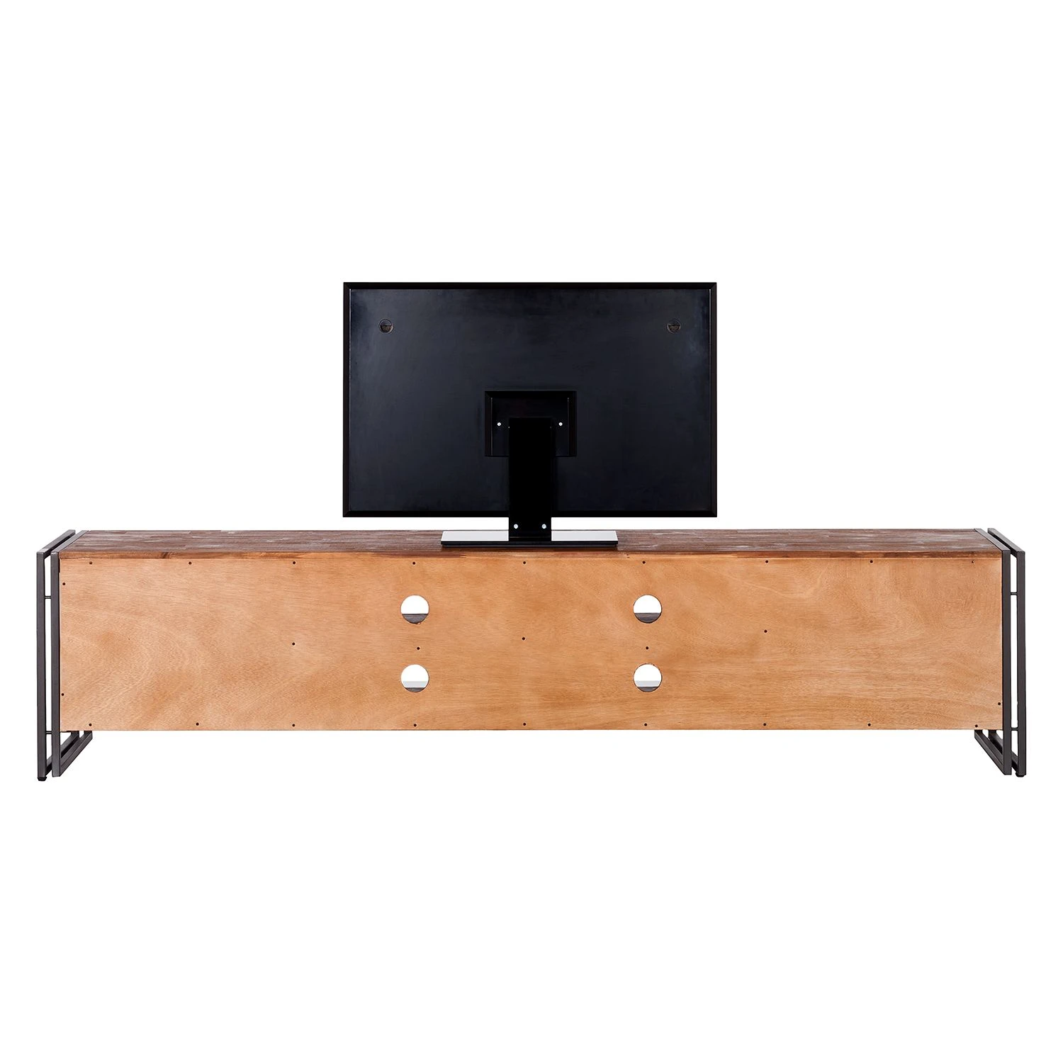 Ars manufacti TV-Lowboard Manchester - Akazie teilmassiv / Metall - Akazie / Anthrazit 5 Ars manufacti TV-Lowboard Manchester - Akazie teilmassiv / Metall - Akazie / Anthrazit – Bild 5