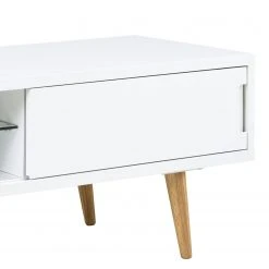 Mørteens TV-Lowboard Roskilde - Esche teilmassiv - Weiß -Wohnzimmermöbel boutique en ligne tv lowboard roskilde esche teilmassiv weiss 4065028