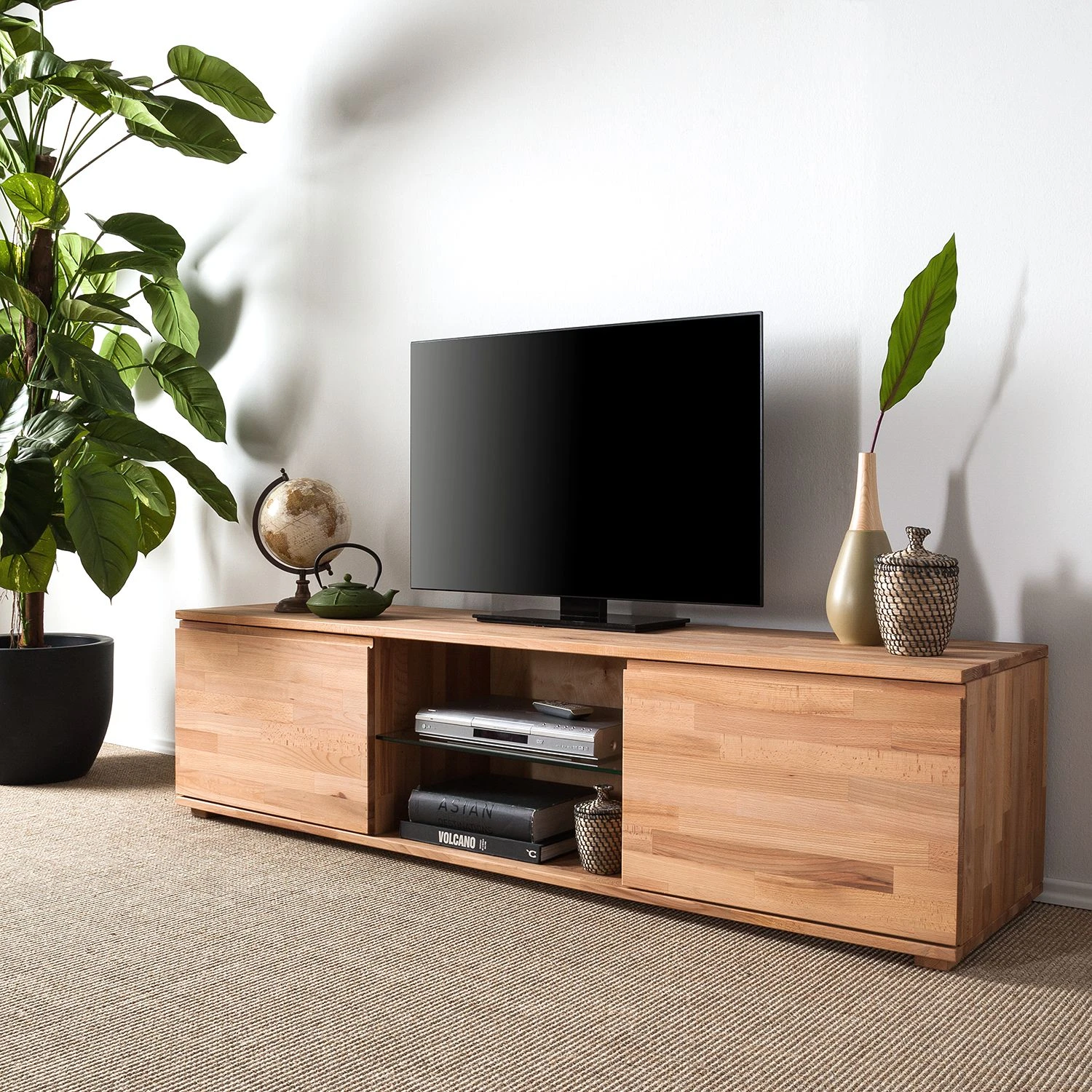 Ars Natura TV-Lowboard StenWOOD - Buche massiv 2 Ars Natura TV-Lowboard StenWOOD - Buche massiv – Bild 2