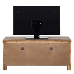 Ars Natura TV-Lowboard Toumanar I - Akazie teilmassiv - Akazie Sand -Wohnzimmermöbel boutique en ligne tv lowboard toumanar i akazie teilmassiv akazie sand 3627365