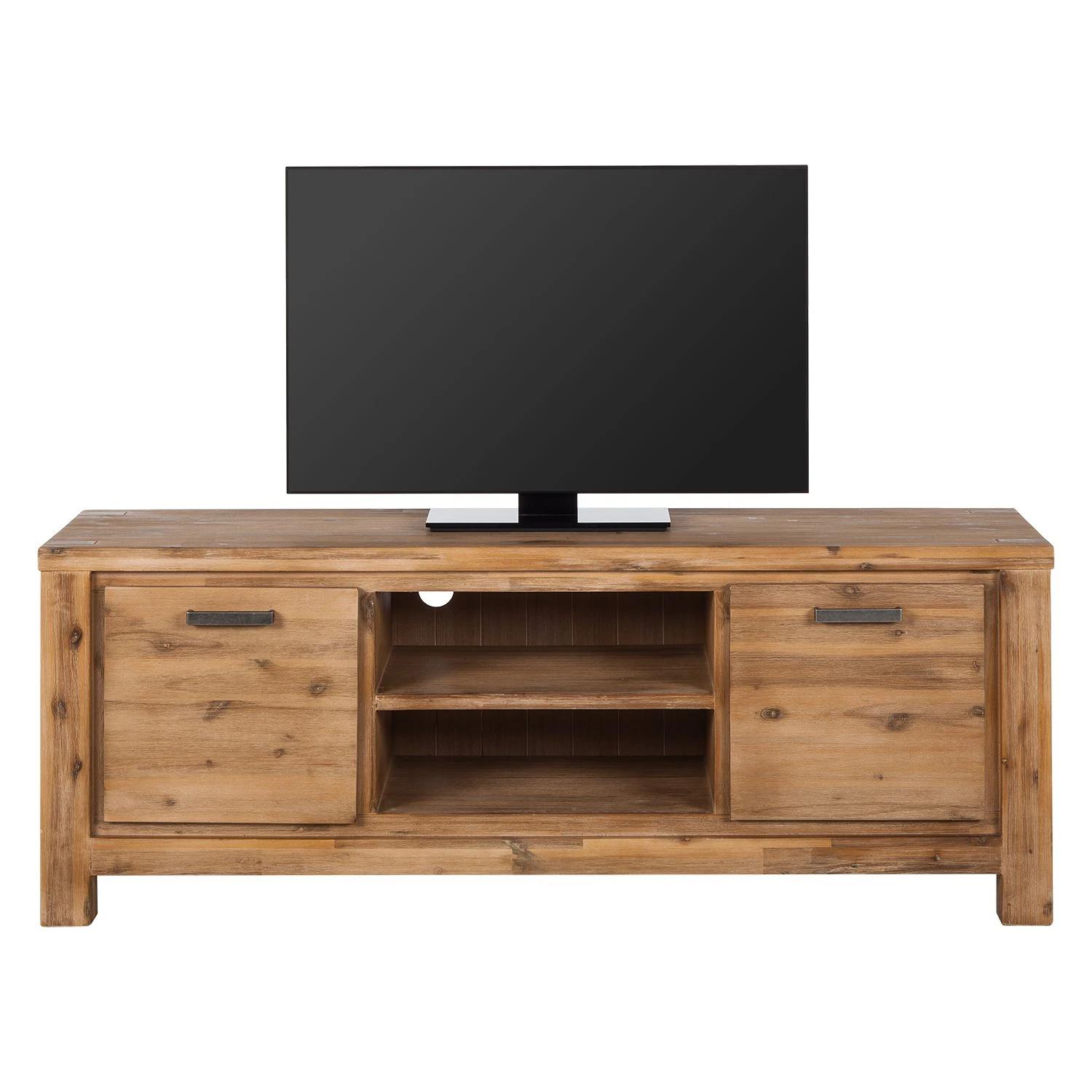 Ars Natura TV-Lowboard Toumanar II - Akazie teilmassiv - Akazie Sand 4 Ars Natura TV-Lowboard Toumanar II - Akazie teilmassiv - Akazie Sand – Bild 4