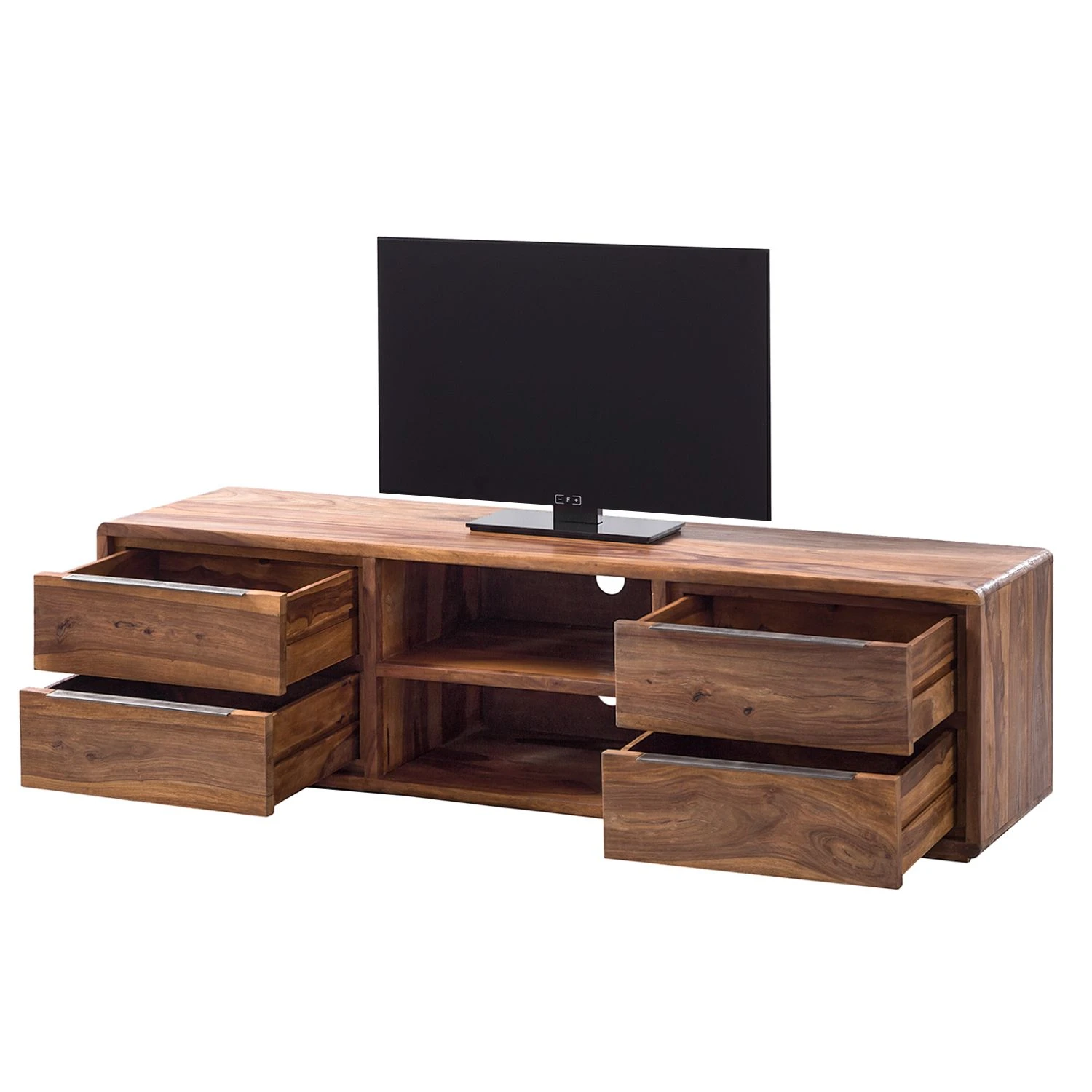 Ars Natura TV-Lowboard Trangle I - Sheesham massiv 4 Ars Natura TV-Lowboard Trangle I - Sheesham massiv – Bild 4