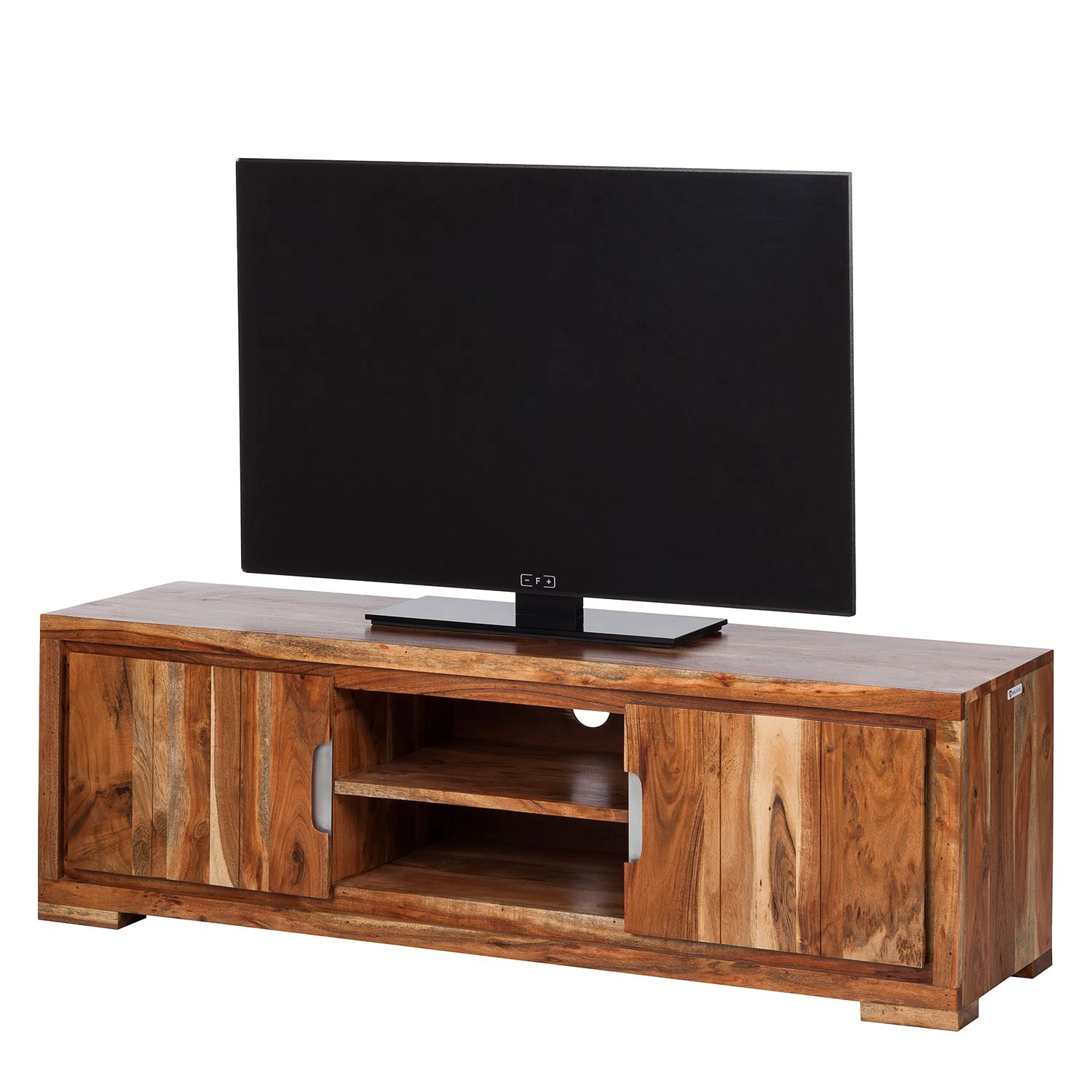 Wolf-Möbel TV-Lowboard Vision I - Akazie massiv 1 Wolf-Möbel TV-Lowboard Vision I - Akazie massiv