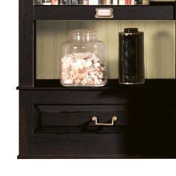 Maison Belfort TV-Wand Azjana I - Schwarz / Pinie Creme - Mit Leiter -Wohnzimmermöbel boutique en ligne tv wand azjana i pinie teilmassiv schwarz pinie creme mit leiter 3391401